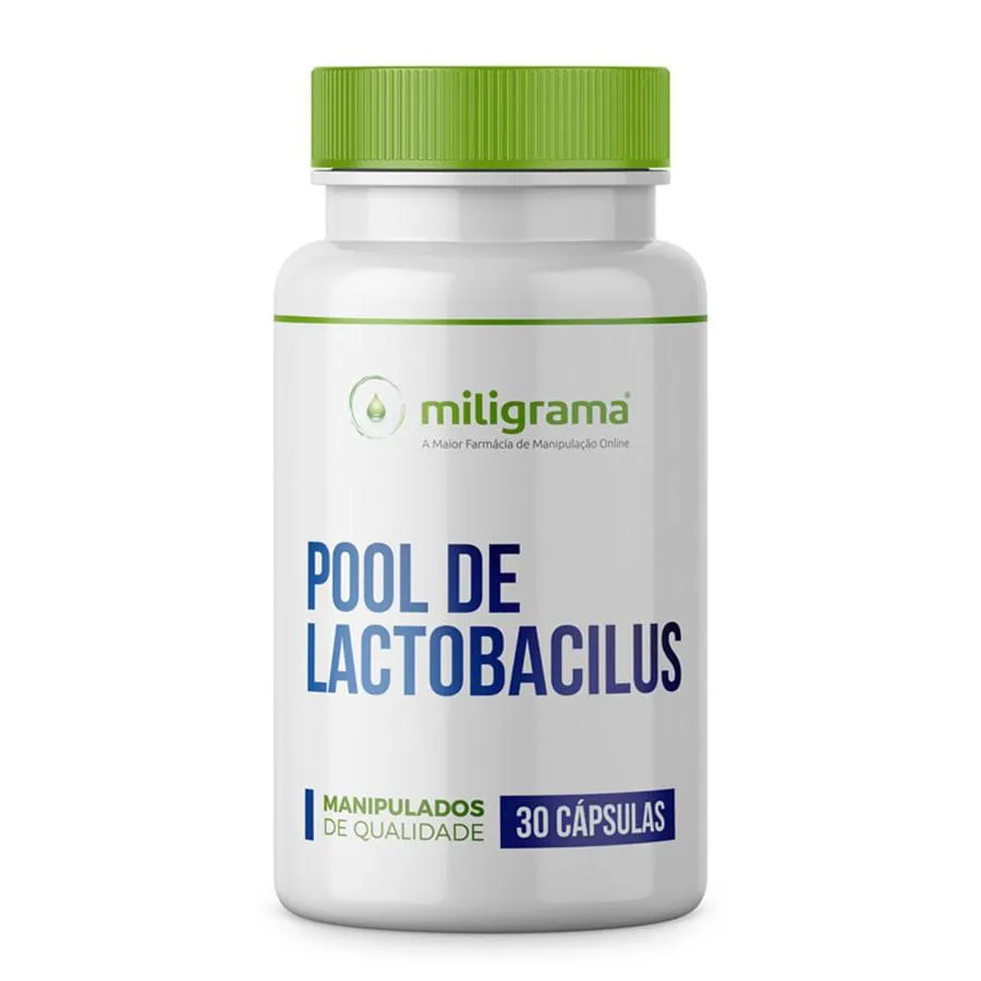 Pool de Lactobacilos Mantém a Flora Intestinal Saudável 30 cápsulas — | Farmácia Resyla