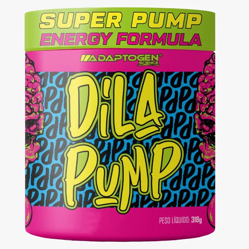 Pré-treino Adaptogen Science Dila Pump Limonada 318g — Adaptogen | Farmácia Resyla