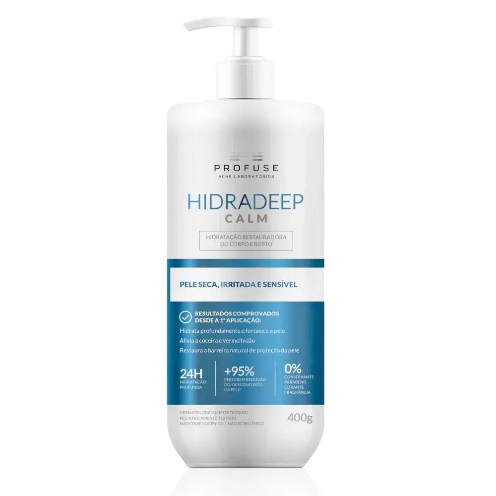 Profuse Hidradeep Calm Hidratante 400g — Profuse | Farmácia Resyla