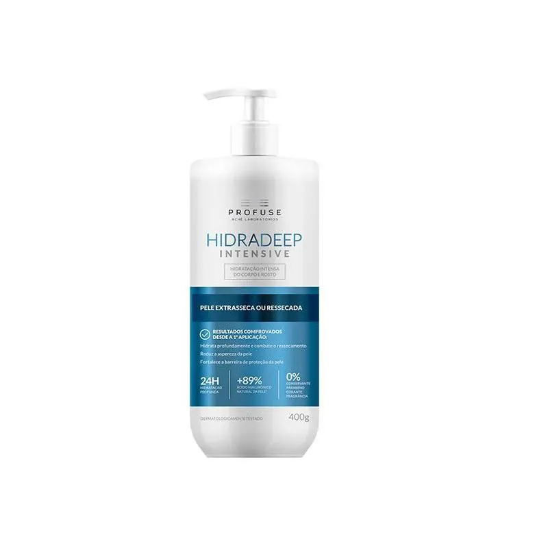 Profuse Hidradeep Intensive Hidratante 400G — Profuse | Farmácia Resyla