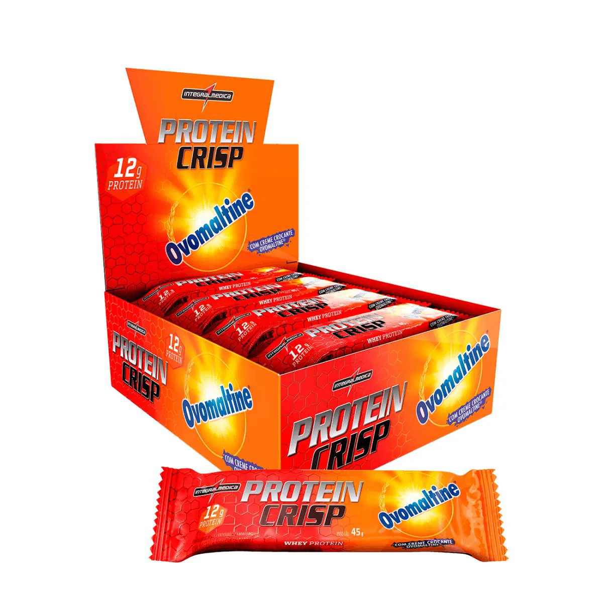 Protein Crisp Bar Ovomaltine® 12 Und 12 Unidades — | Farmácia Resyla