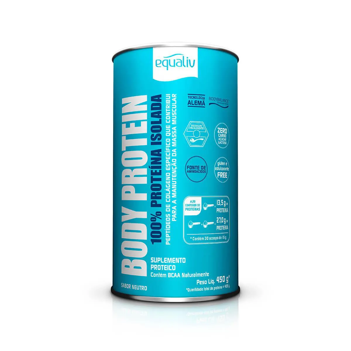 Proteína Equaliv Body Protein Neutro 450g — Equaliv | Farmácia Resyla