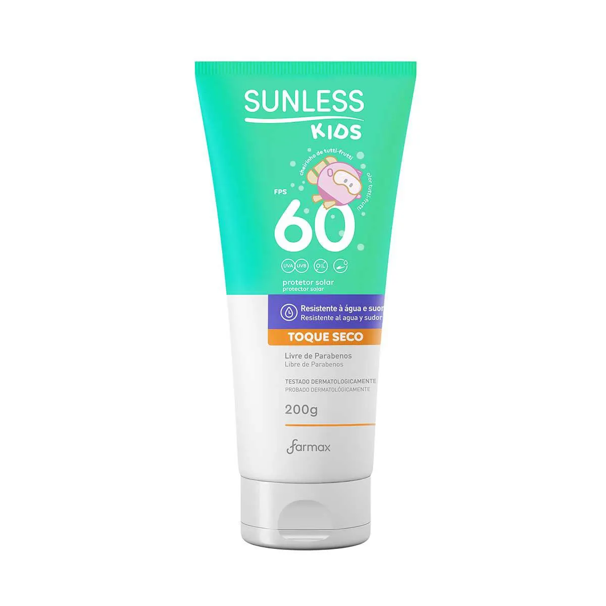 Protetor Solar Corporal FPS 60 Sunless Kids 200g — | Farmácia Resyla