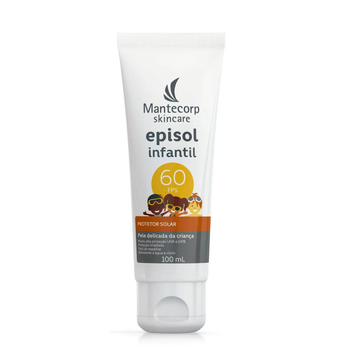 Protetor Solar Corporal Infantil Episol FPS 60 100ml — Episol | Farmácia Resyla