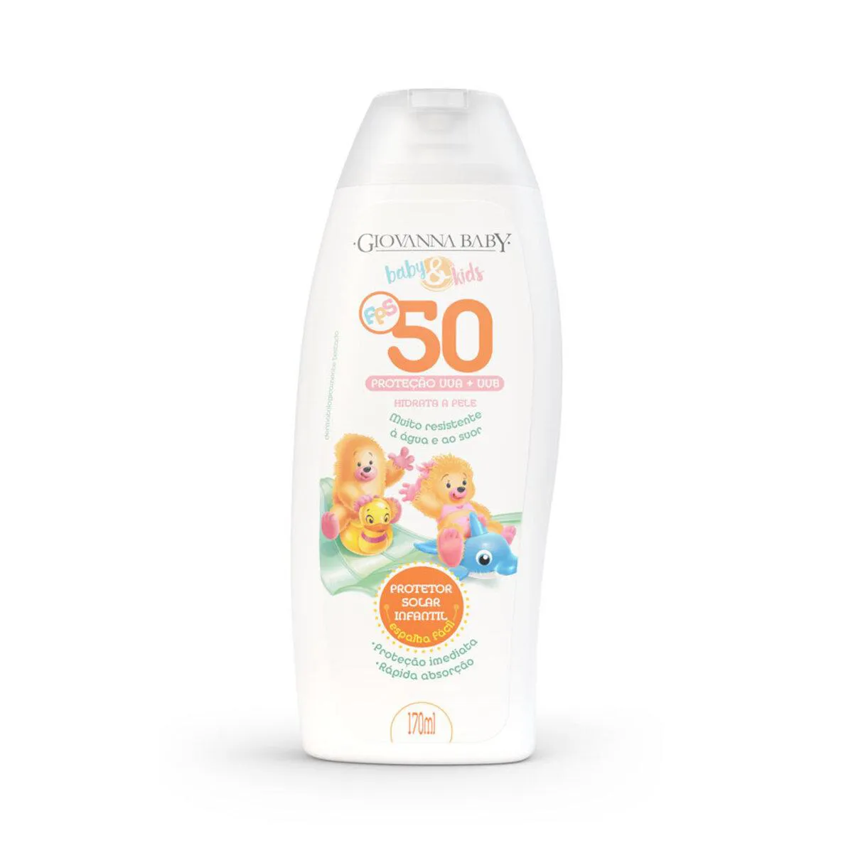 Protetor Solar Corporal Loção FPS 50 Giovanna Baby Baby&Kids 170ml — Giovanna Baby | Farmácia Resyla