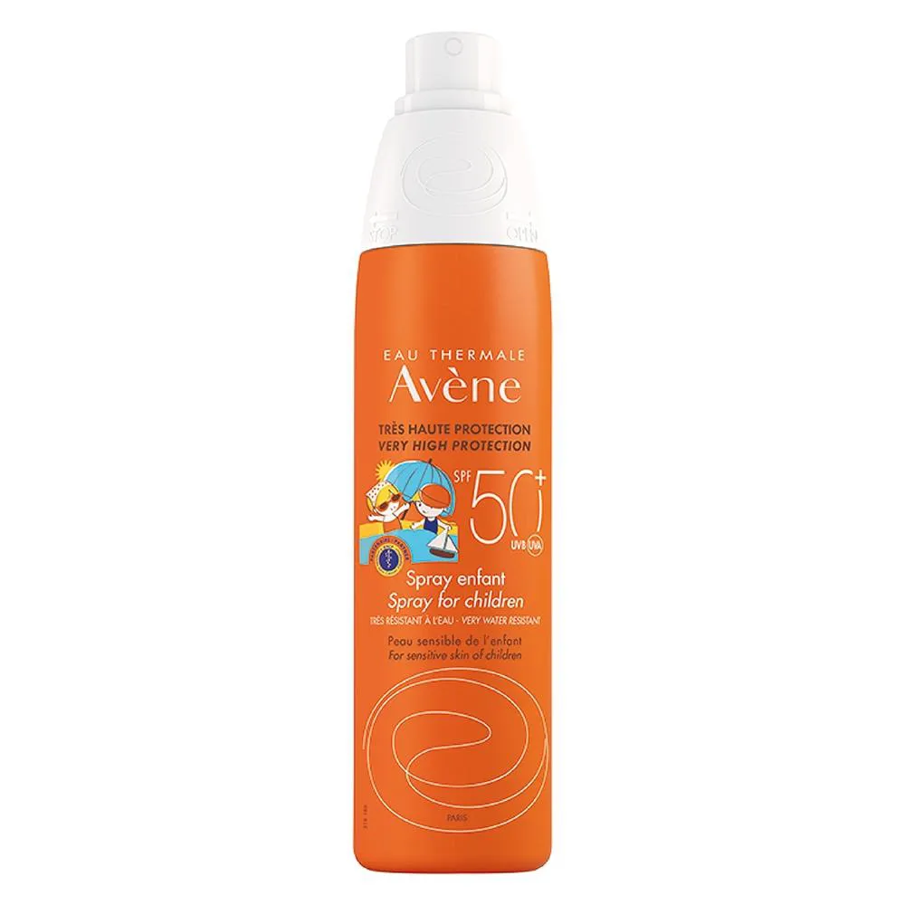 Protetor Solar Infantil Avène FPS 50 Spray com 200ml — Avène | Farmácia Resyla