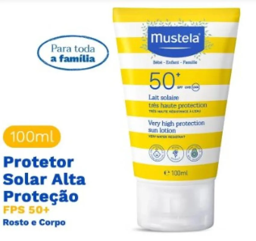 Protetor Solar Infantil Mustela Fps50 100Ml — Mustela | Farmácia Resyla