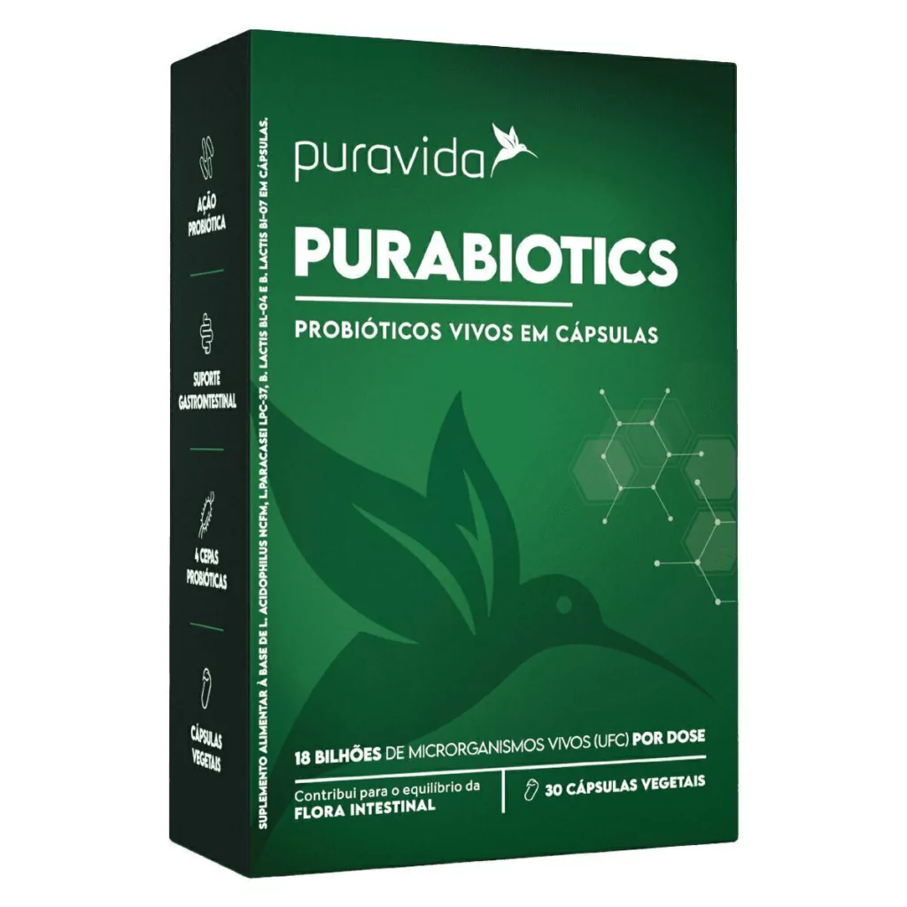 Purabiotics 30 Caps — | Farmácia Resyla