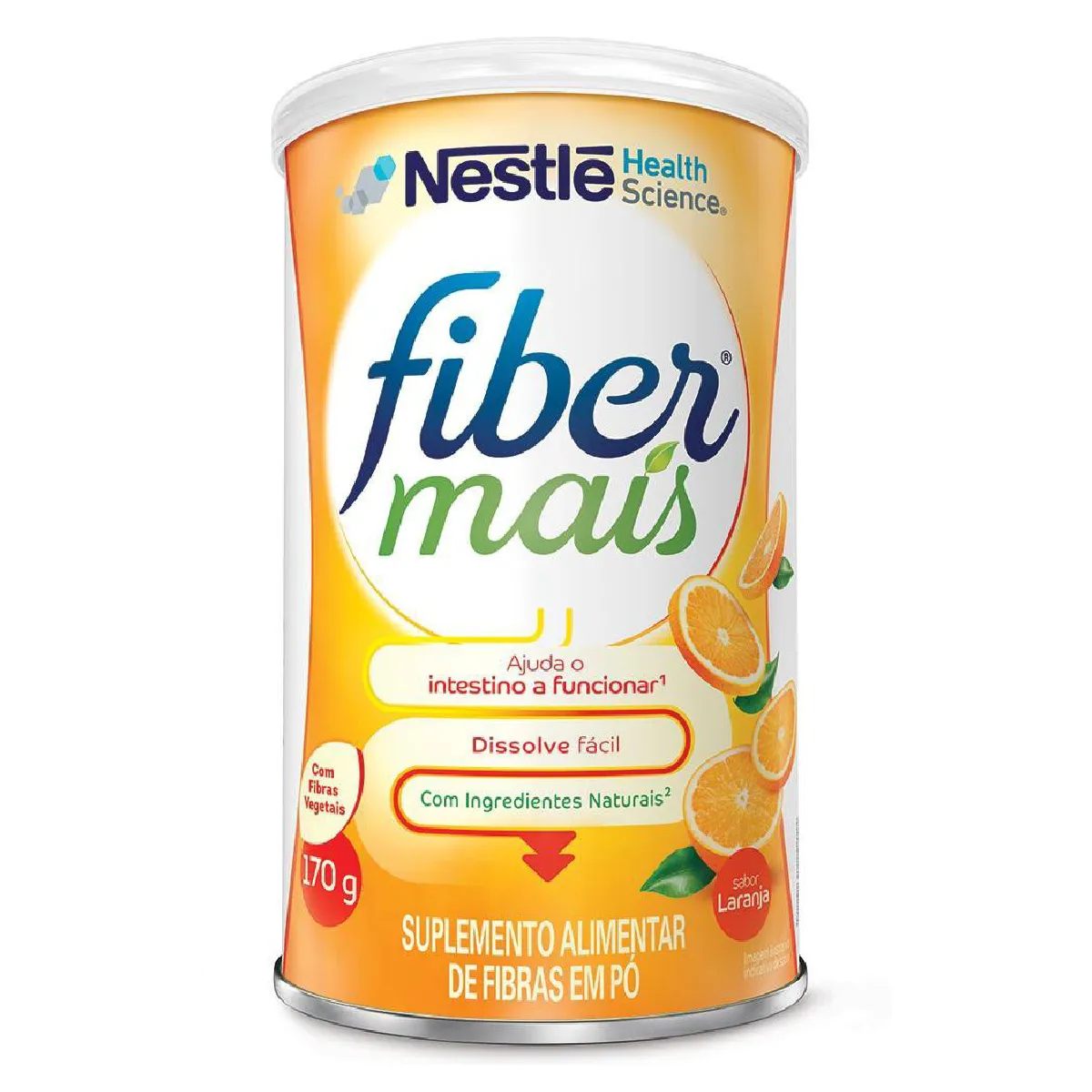 Regulador Intestinal FiberMais Sabor Laranja 170g — | Farmácia Resyla