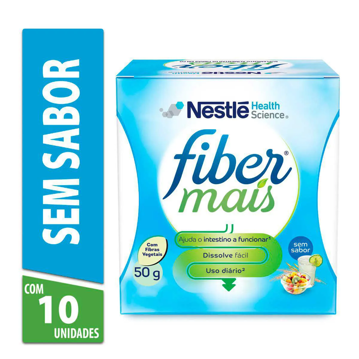 Regulador Intestinal Nestlé FIberMais com 50g — Nestle | Farmácia Resyla