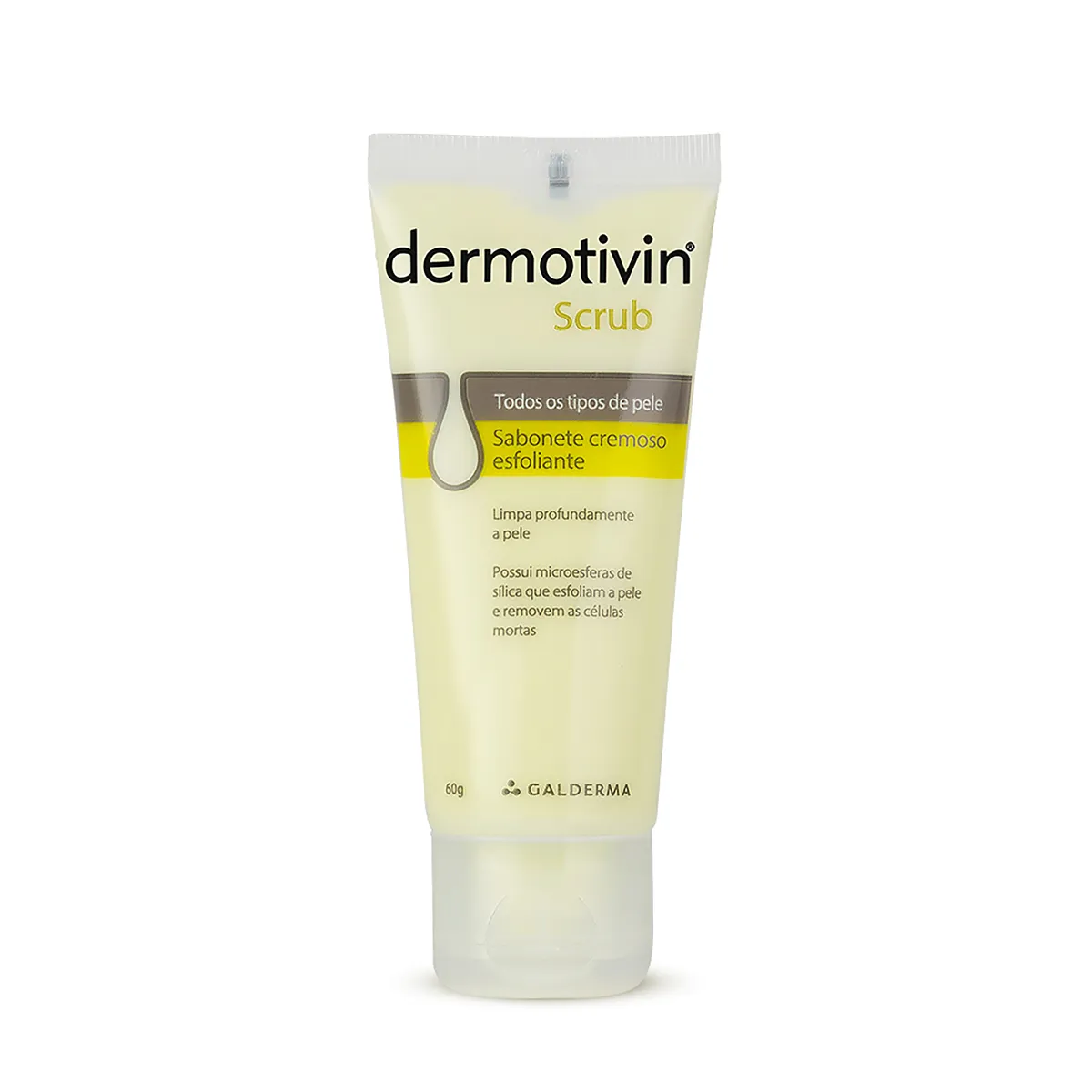 Sabonete Líquido Cremoso Esfoliante Dermotivin Scrub com 60g — | Farmácia Resyla