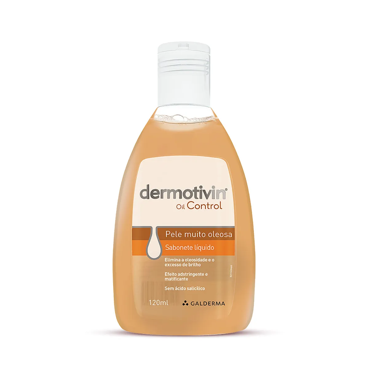 Sabonete Líquido Facial Dermotivin Oil Control Pele Oleosa 120ml — | Farmácia Resyla