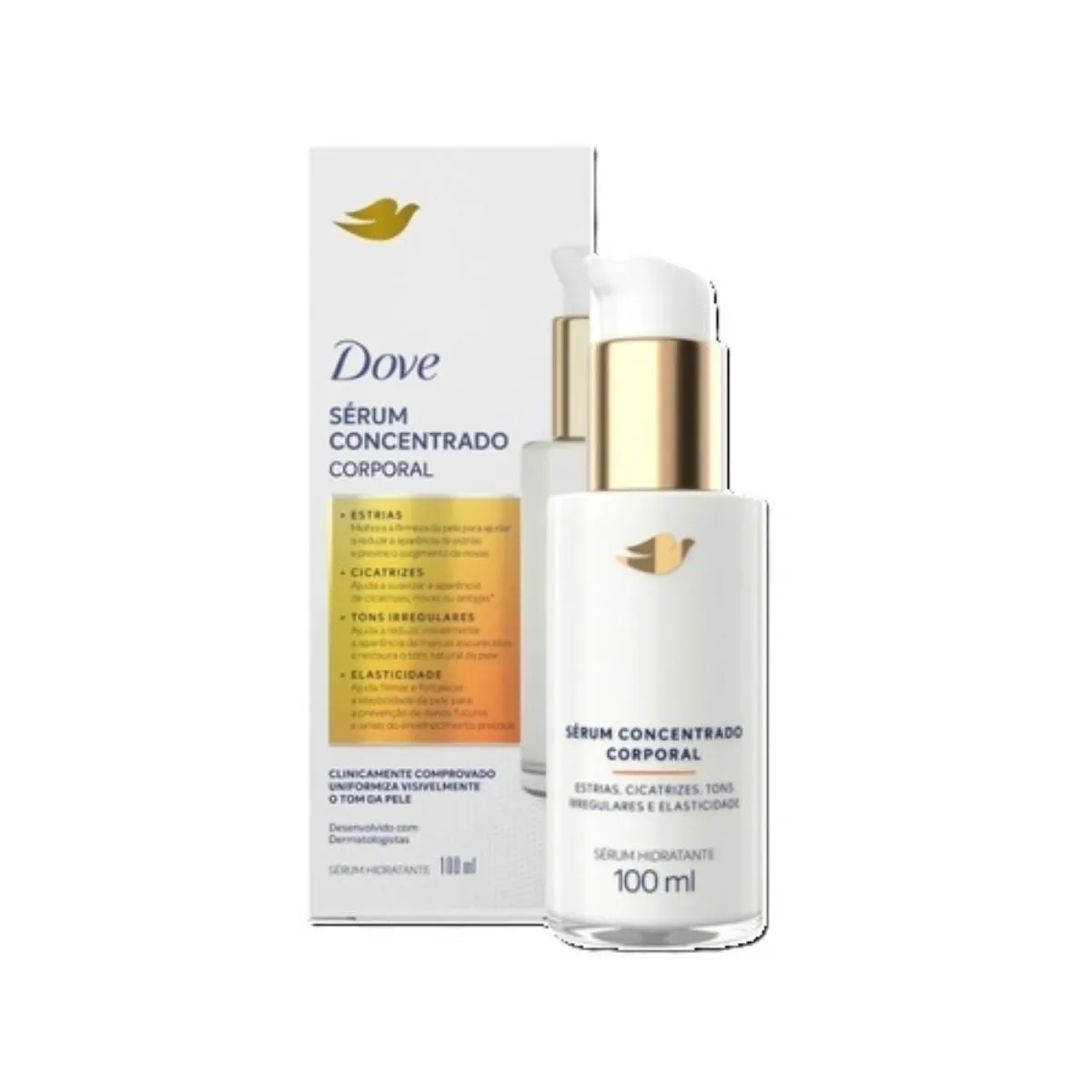 Sérum Hidratante Concentrado Corporal P Estrias 100ml – Dove — Dove | Farmácia Resyla
