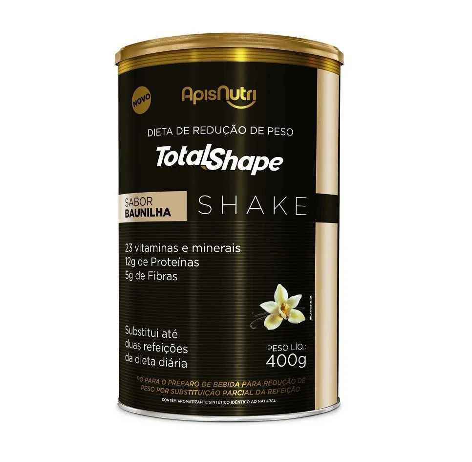 Shake Total Shape (400g) - Sabor: Baunilha — | Farmácia Resyla