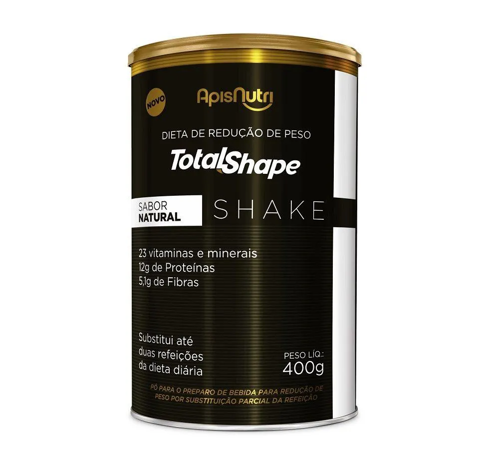 Shake Total Shape (400g) - Sabor: Natural — Natura | Farmácia Resyla