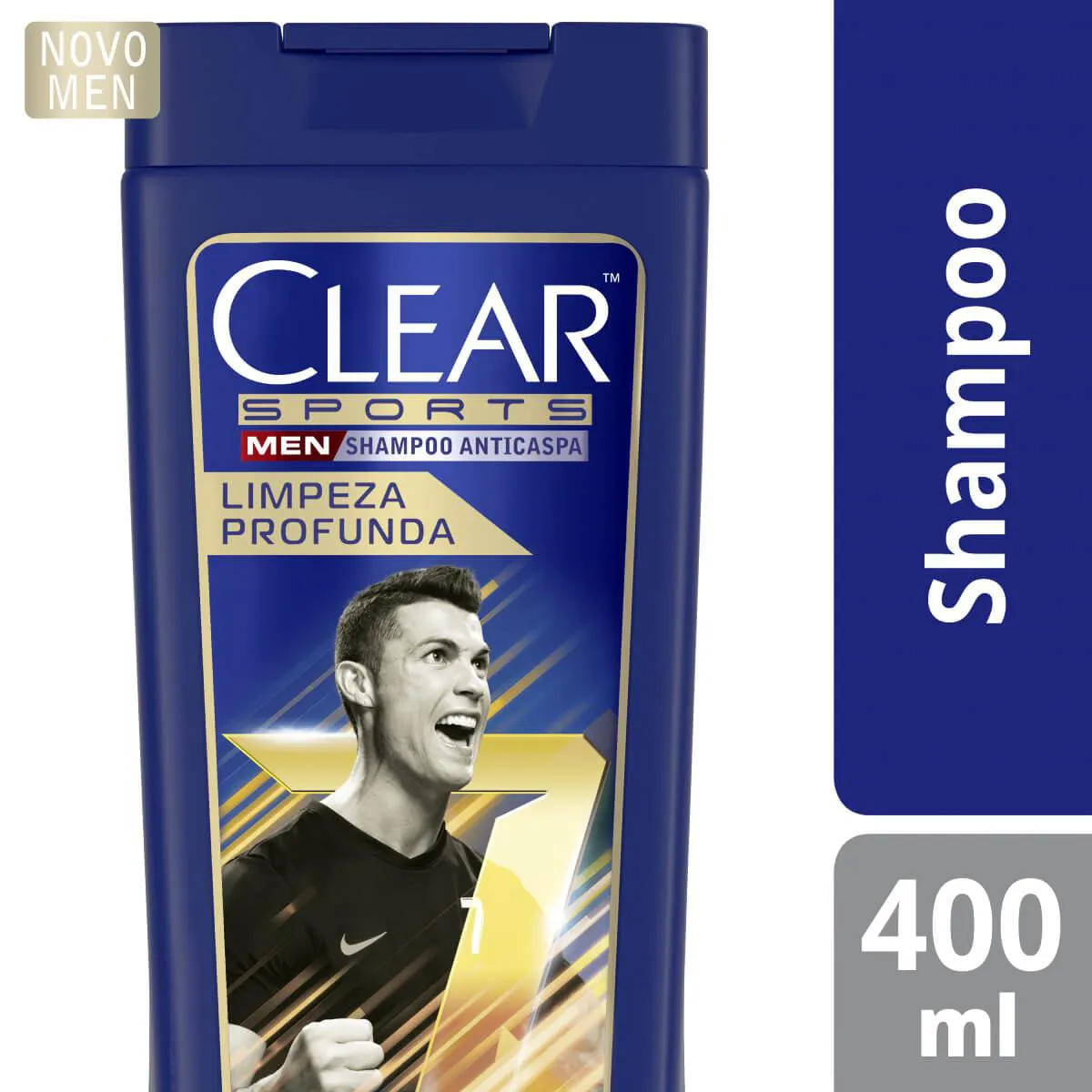 Shampoo Anticaspa Clear Men Sports Limpeza Profunda 400ml — Clear | Farmácia Resyla