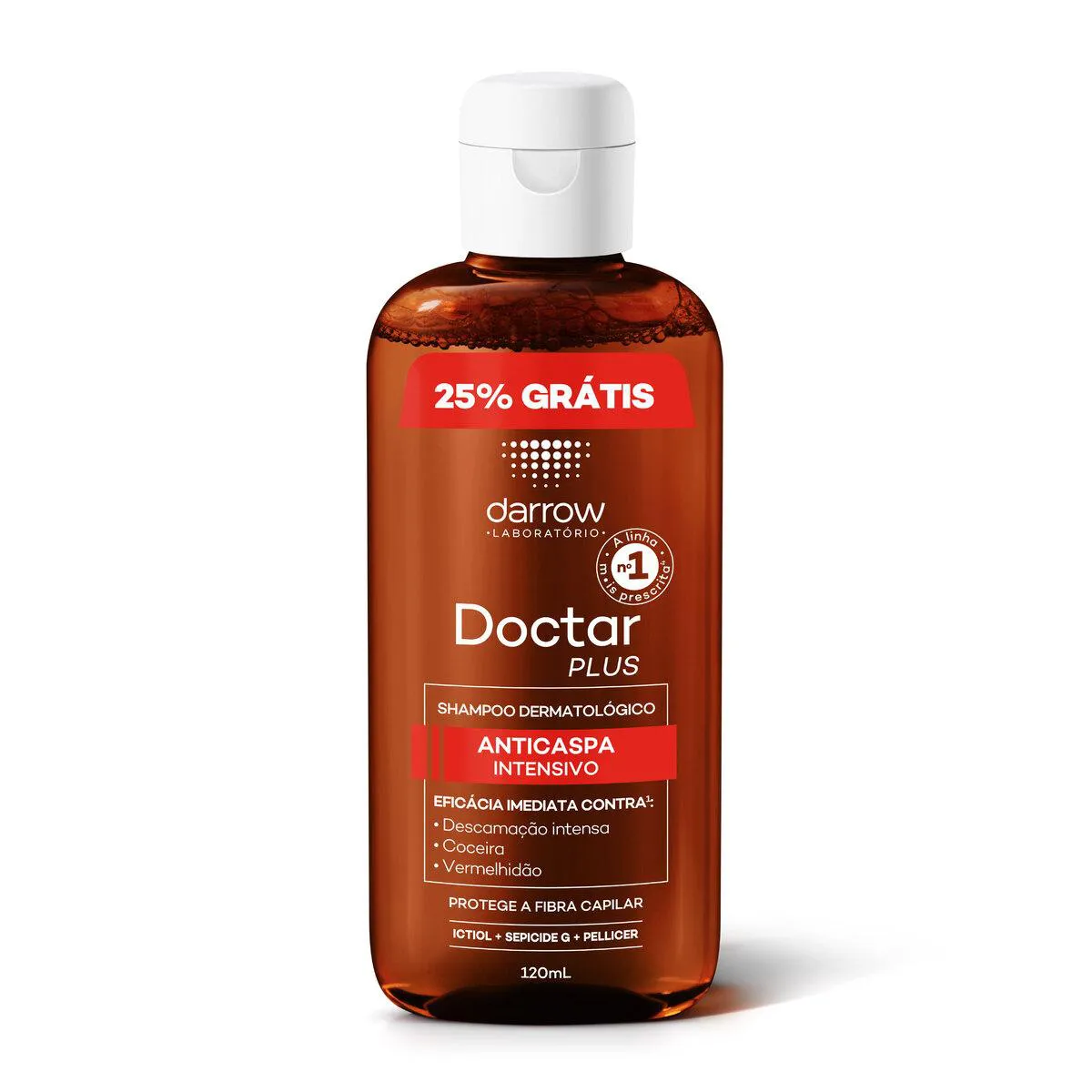 Shampoo Anticaspa Darrow Doctar Plus Intensivo 120ml — Darrow | Farmácia Resyla