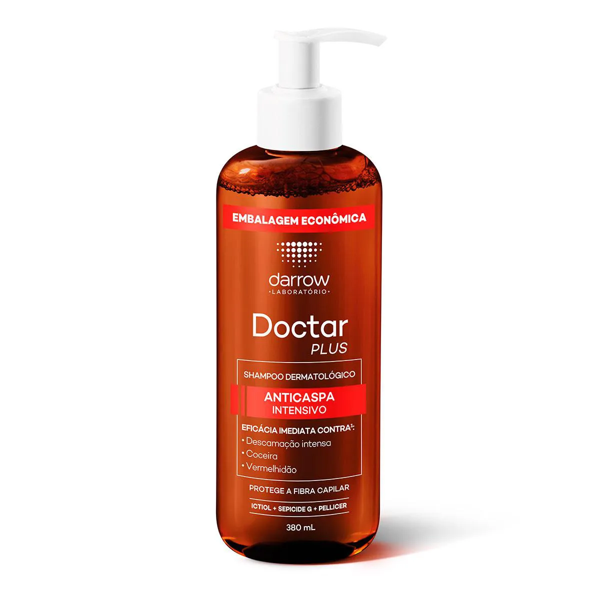 Shampoo Anticaspa Intensivo Darrow Doctar Plus Dermatológico 380ml — Darrow | Farmácia Resyla
