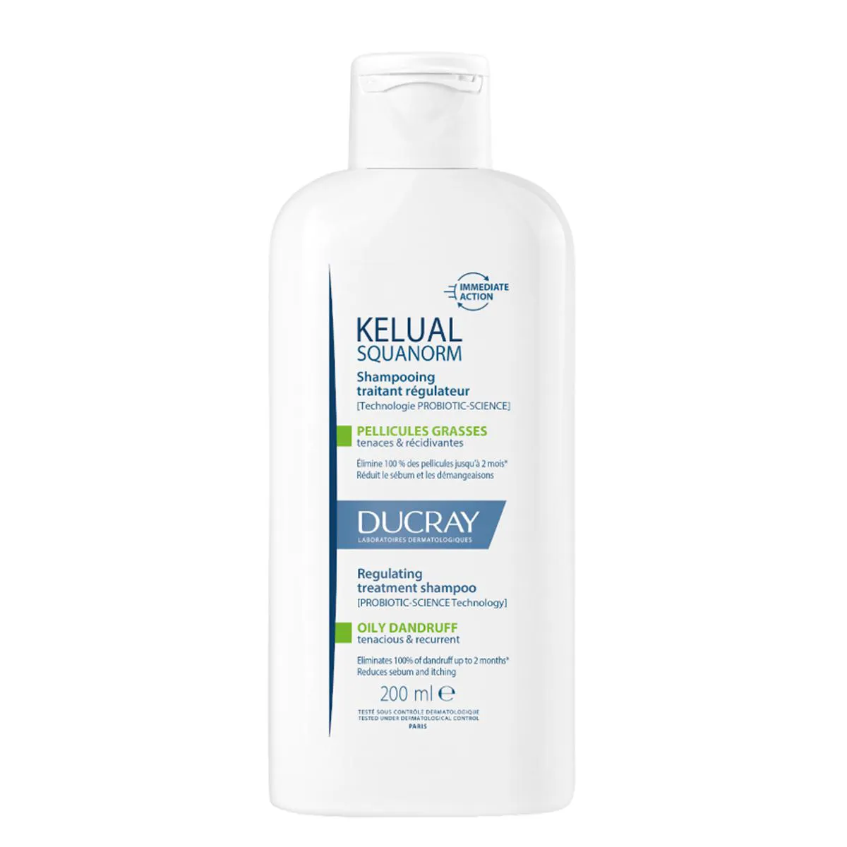 Shampoo Anticaspa Kelual S Squanorm para Cabelos Normais a Oleosos 200ml — | Farmácia Resyla