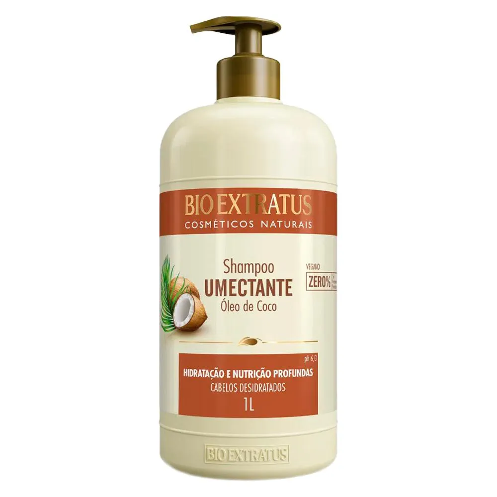 Shampoo Bio Extratus Umectante Óleo de Coco 1l — Bio Extratus | Farmácia Resyla