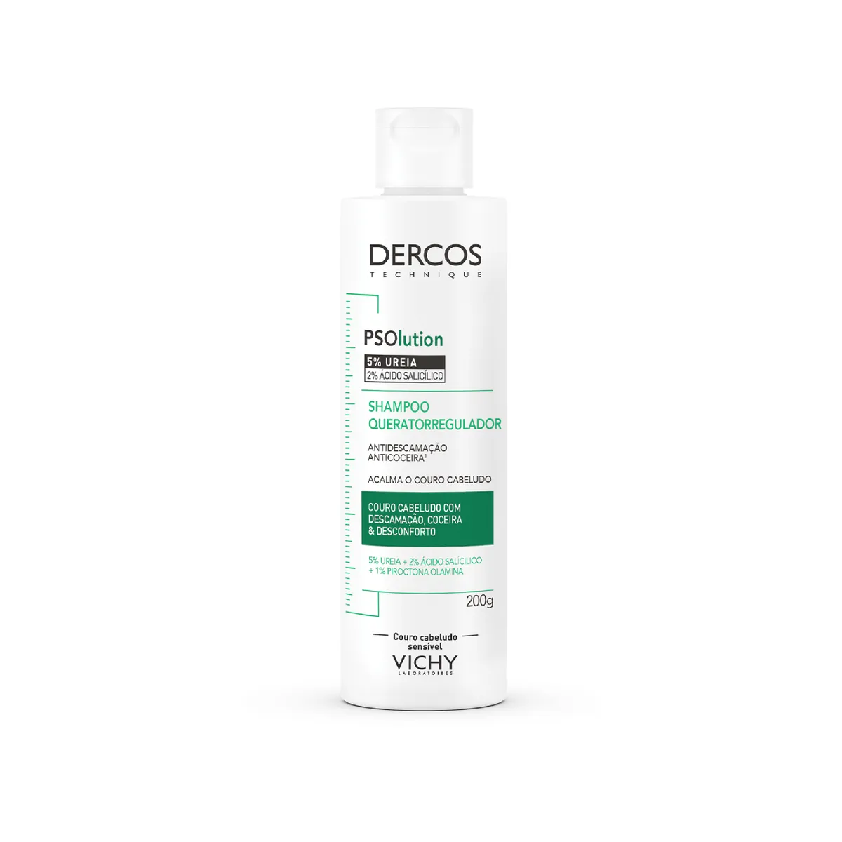 Shampoo Vichy Dercos PSolution Queratorregulador Tratamento para Psoríase e Descamação 200g — Vichy | Farmácia Resyla