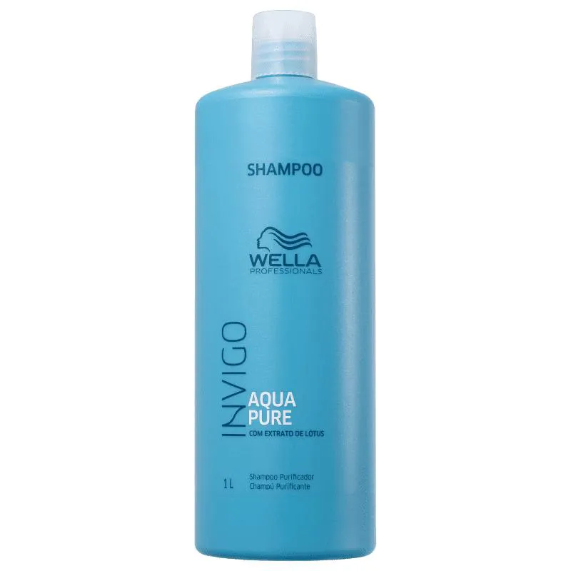 Shampoo Wella Professionals Invigo Balance Acqua Pure Limpeza Profunda 1l — Wella Professionals | Farmácia Resyla