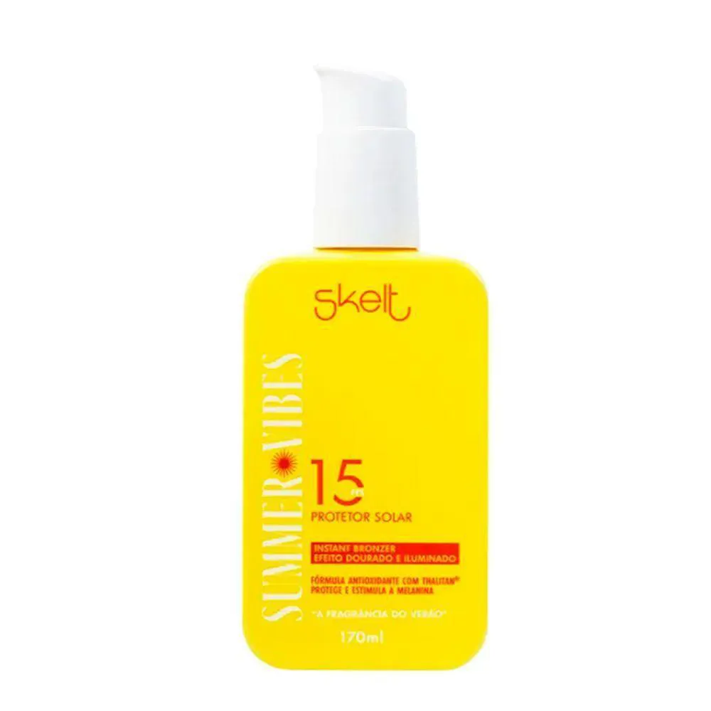Skelt com Instant Bronzer Fps 15 - Protetor Solar 170Ml — | Farmácia Resyla