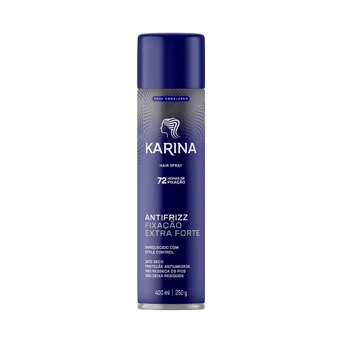Spray Fixador Karina Fixação Extra Forte 400ml — Karina | Farmácia Resyla