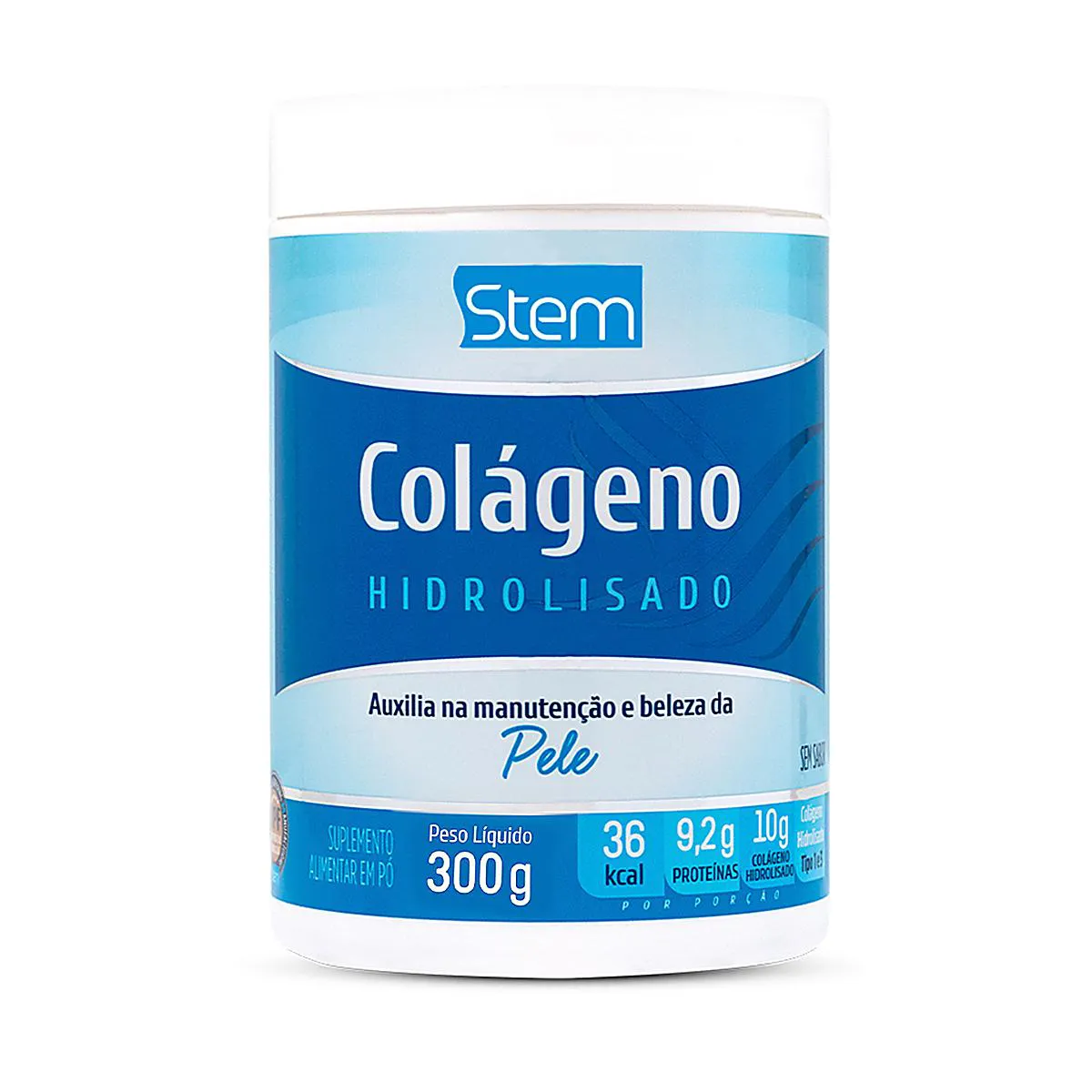 Stem Colágeno Hidrolisado em Pó com 300g — | Farmácia Resyla