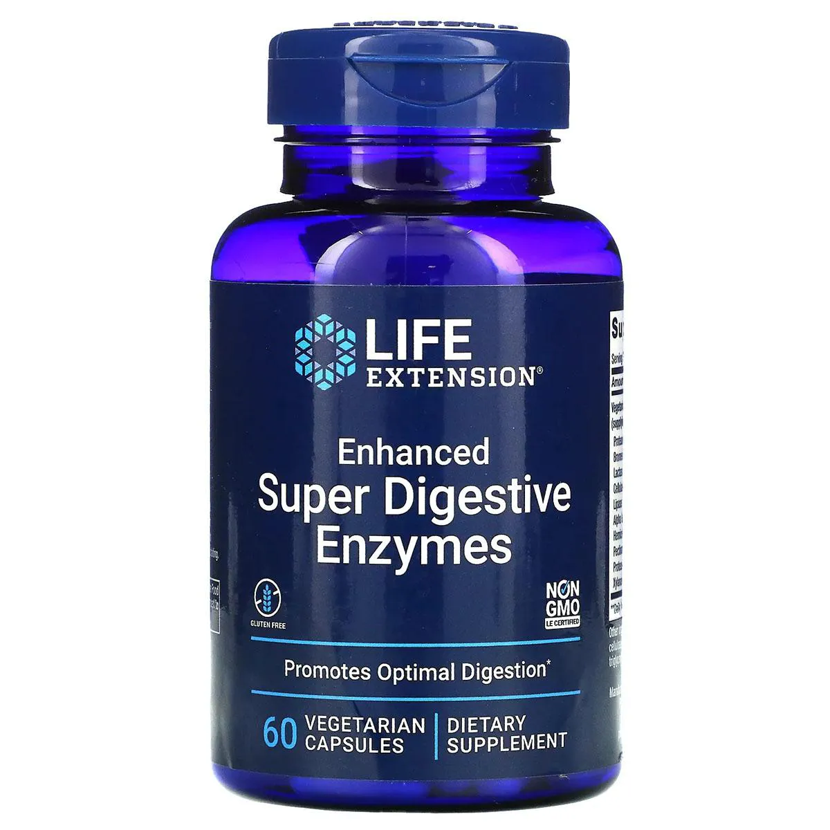 Super Enzimas Digestivas 60 Capsulas - Life Ext. — | Farmácia Resyla