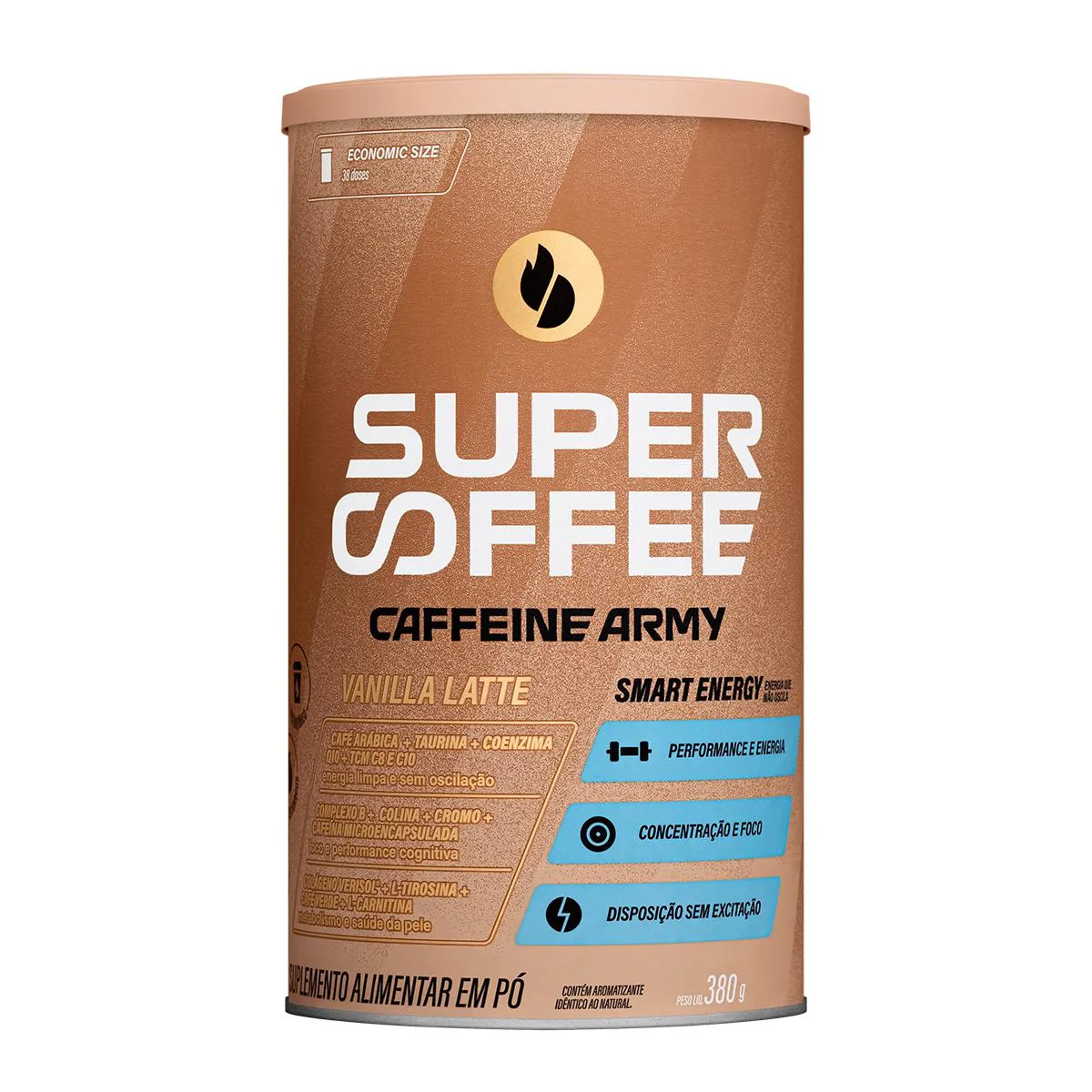 SuperCoffee 3.0 Vanilla Latte 380g — Off | Farmácia Resyla