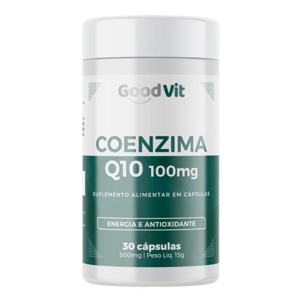 Suplemento alimentar Coenzima Q10 Good Vit 100mg 30 cápsulas — | Farmácia Resyla