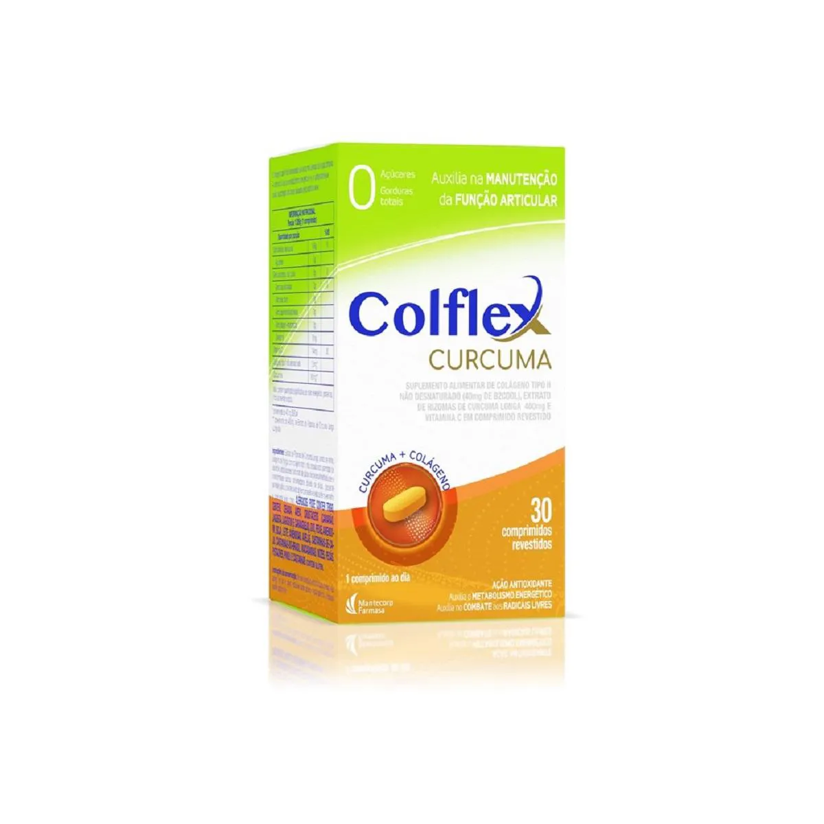 Suplemento Alimentar Colflex Curcuma 30 comprimidos — | Farmácia Resyla