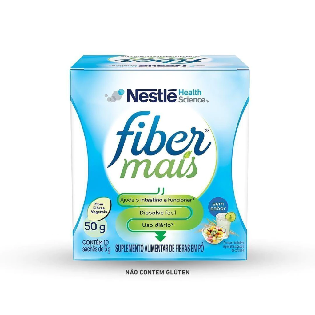 Suplemento Alimentar De Fibras Fibermais Sem Sabor Display 10X5G — | Farmácia Resyla