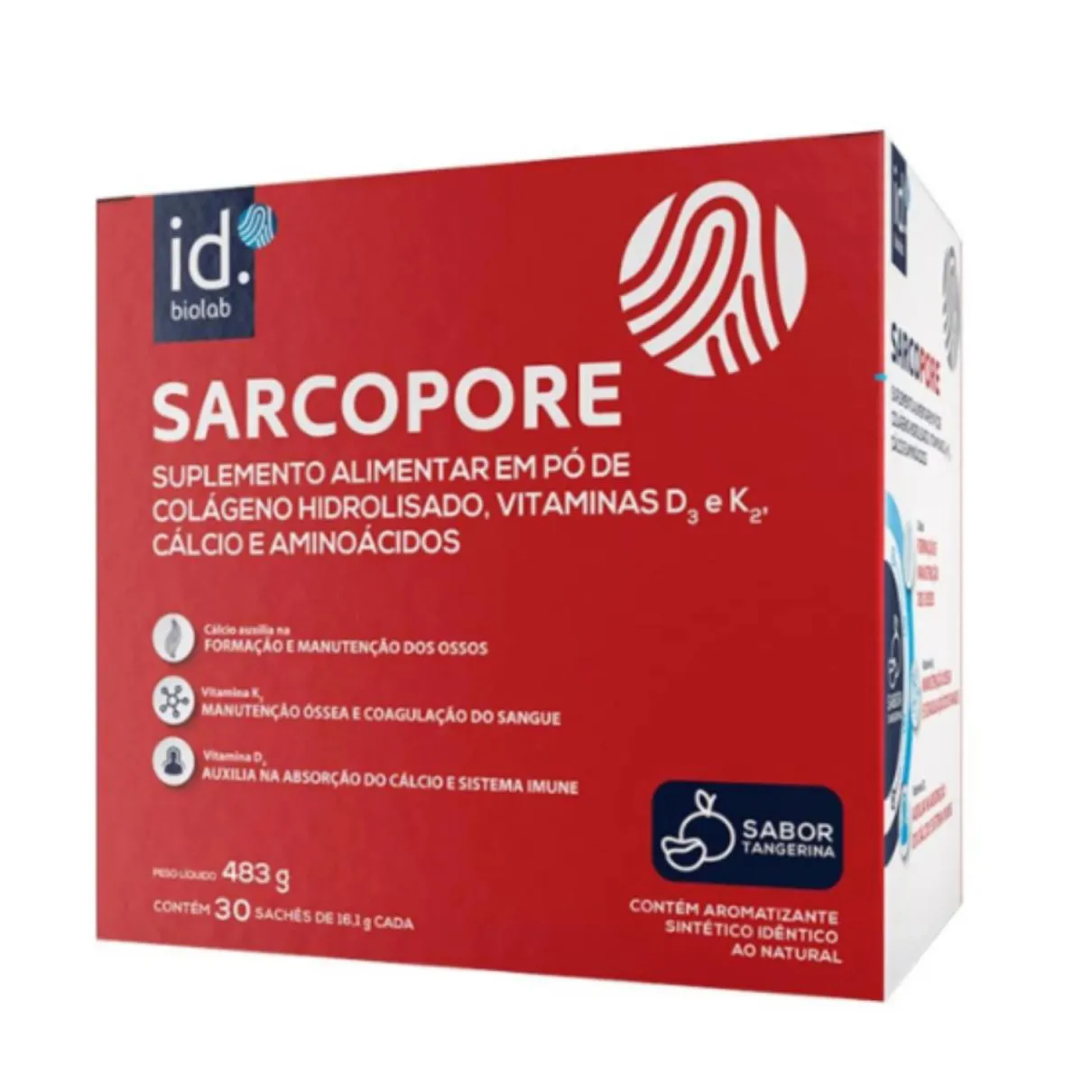 Suplemento Alimentar em Pó Sarcopore Sabor Tangerina - 30 Sachês — Aché | Farmácia Resyla