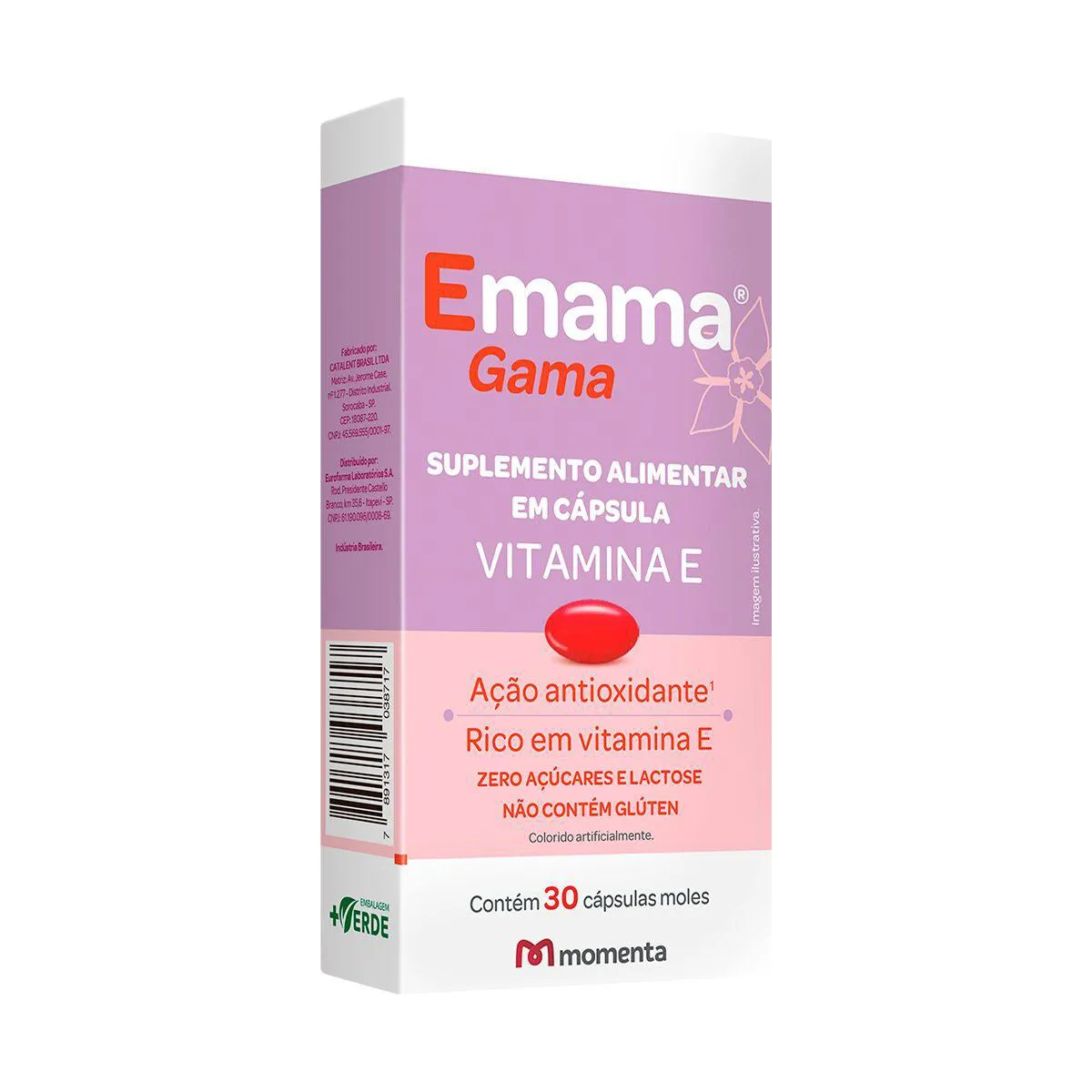 Suplemento Alimentar Emama Gama 30 cápsulas mole — Mam | Farmácia Resyla