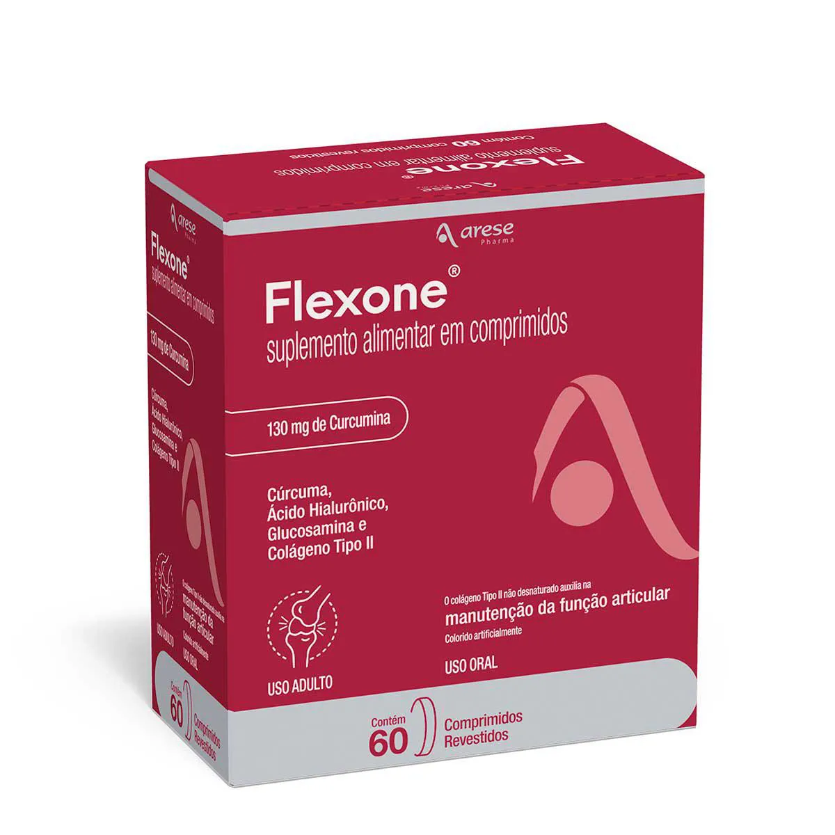 Suplemento Alimentar Flexone 60 comprimidos — | Farmácia Resyla