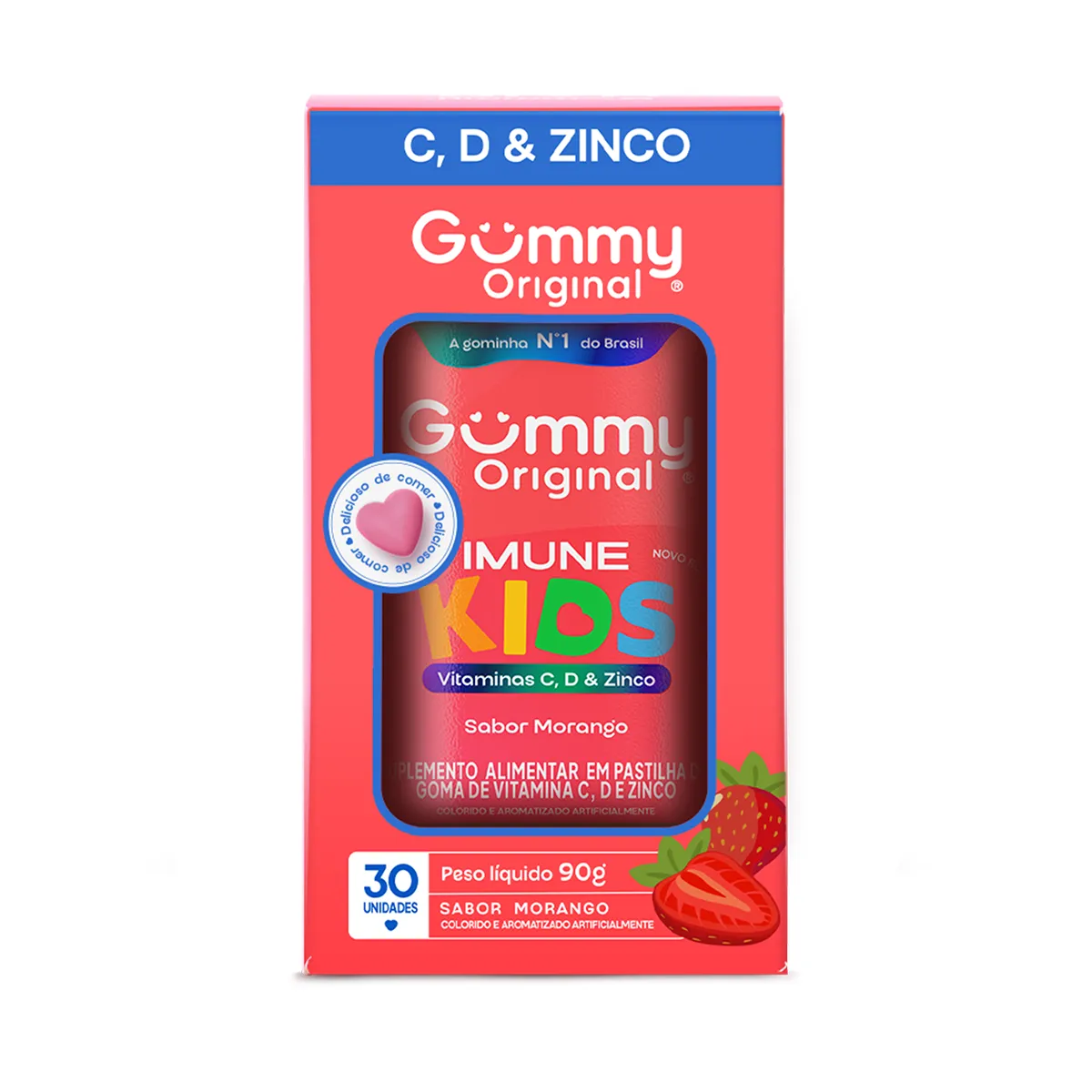 Suplemento Alimentar Gummy Kids Vitamin com 60 unidades — Gum | Farmácia Resyla