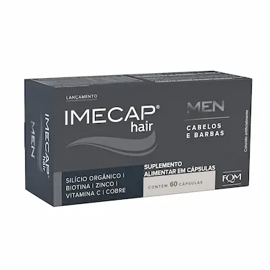 Suplemento Alimentar Imecap Hair Men 60 cápsulas — | Farmácia Resyla