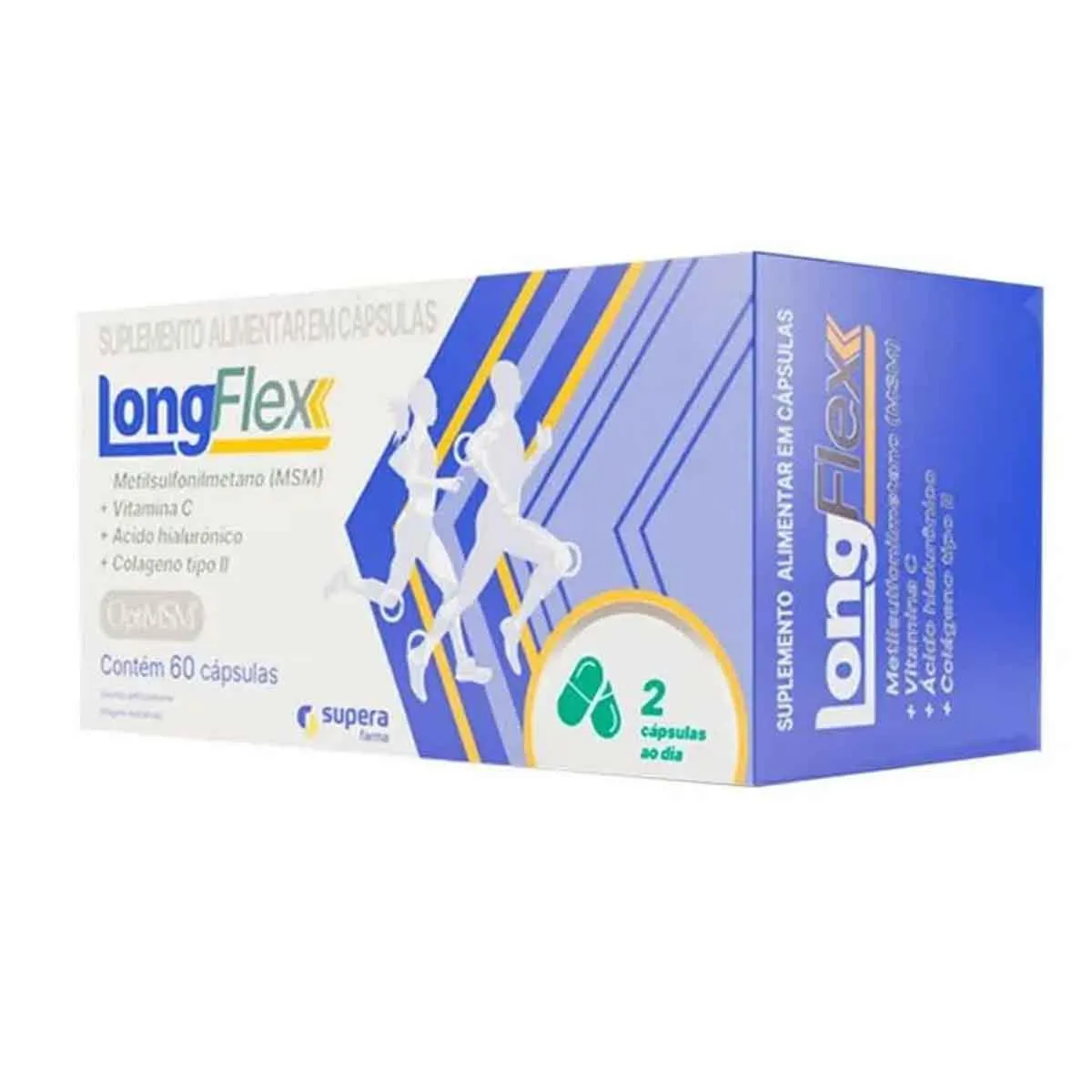 Suplemento Alimentar LongFlex 60 cápsulas — | Farmácia Resyla