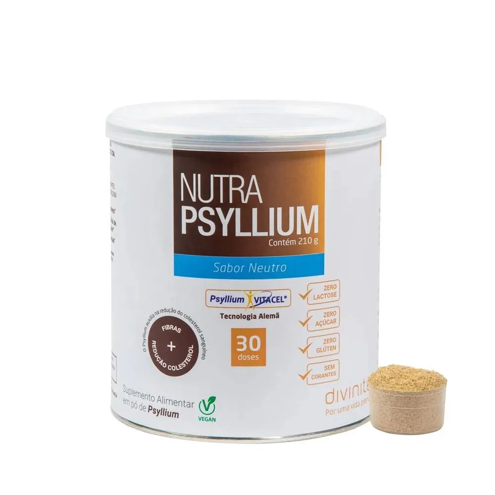 Suplemento Alimentar Nutrapsyllium Neutro 210g - Divinitè — | Farmácia Resyla
