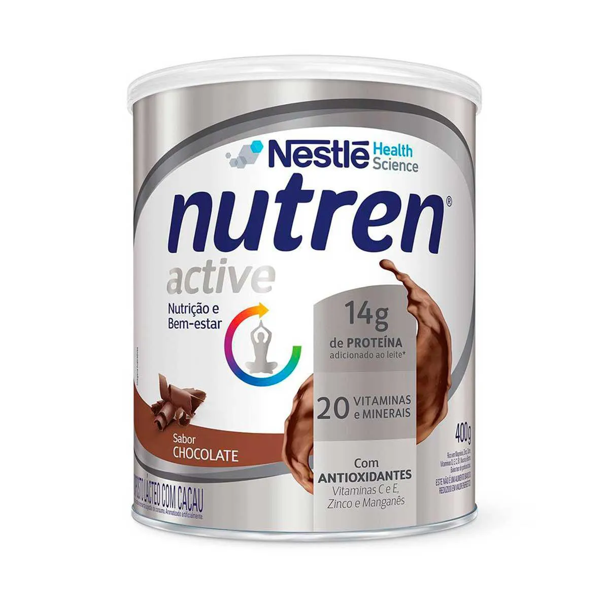Suplemento Alimentar Nutren Active Chocolate 400g — Nutren | Farmácia Resyla