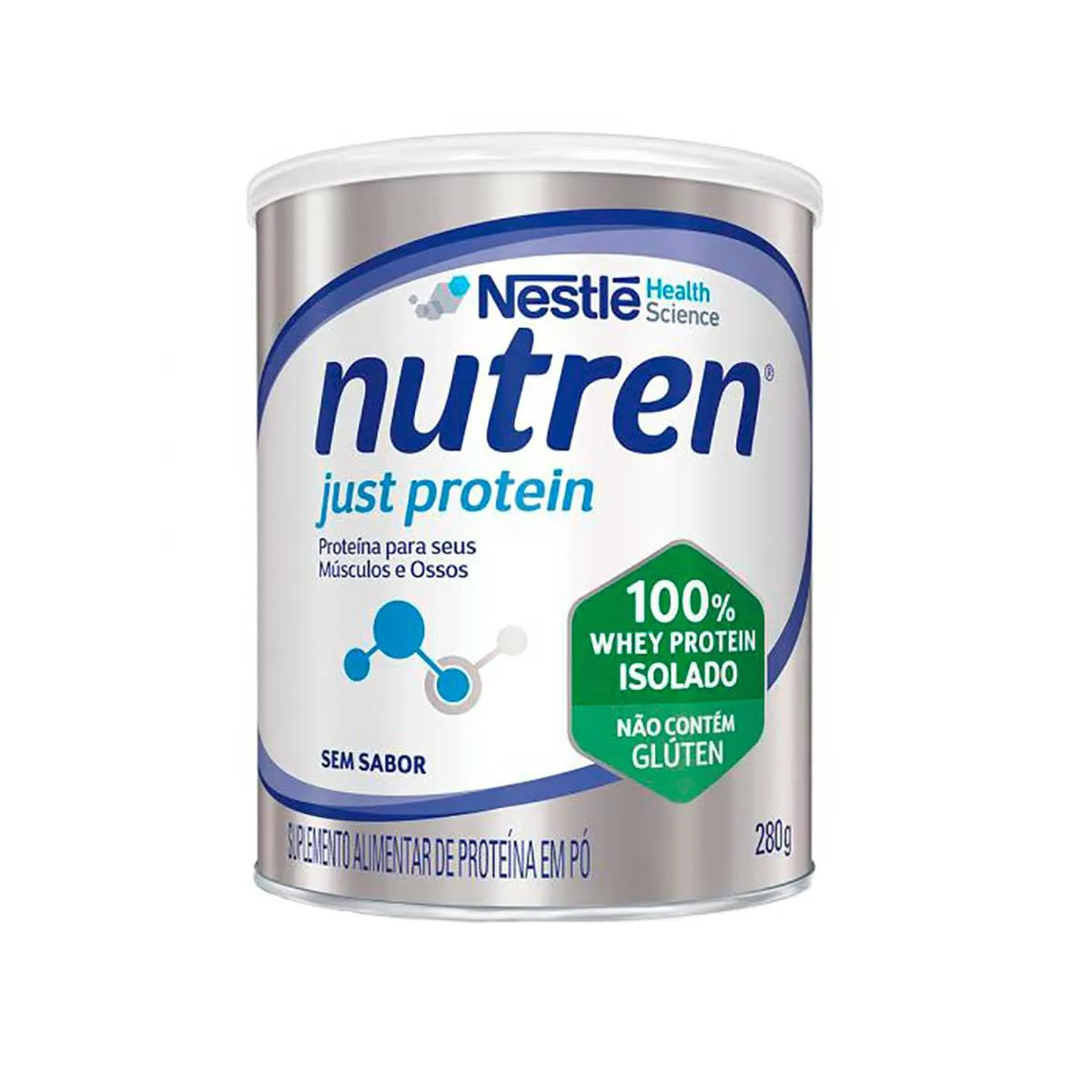 Suplemento Alimentar Nutren Just Protein Sem Sabor 280g — Nutren | Farmácia Resyla