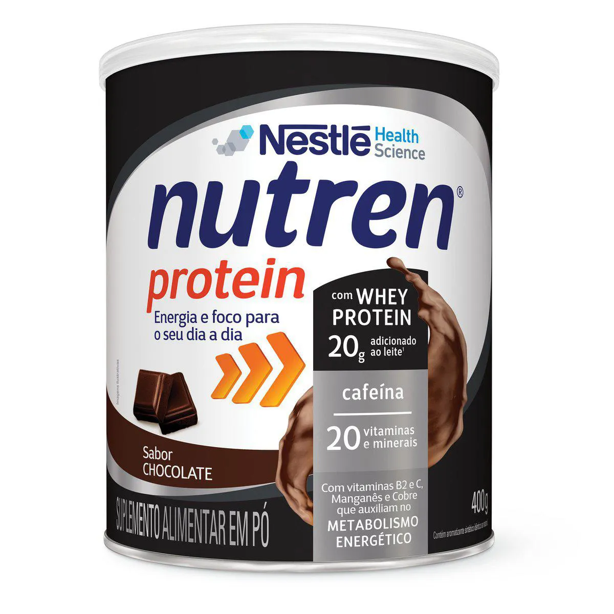 Suplemento Alimentar Nutren Protein Chocolate 400g — Nutren | Farmácia Resyla