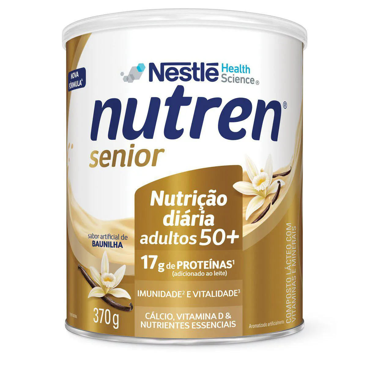 Suplemento Alimentar Nutren Sênior 50+ Baunilha 740g — Nutren | Farmácia Resyla