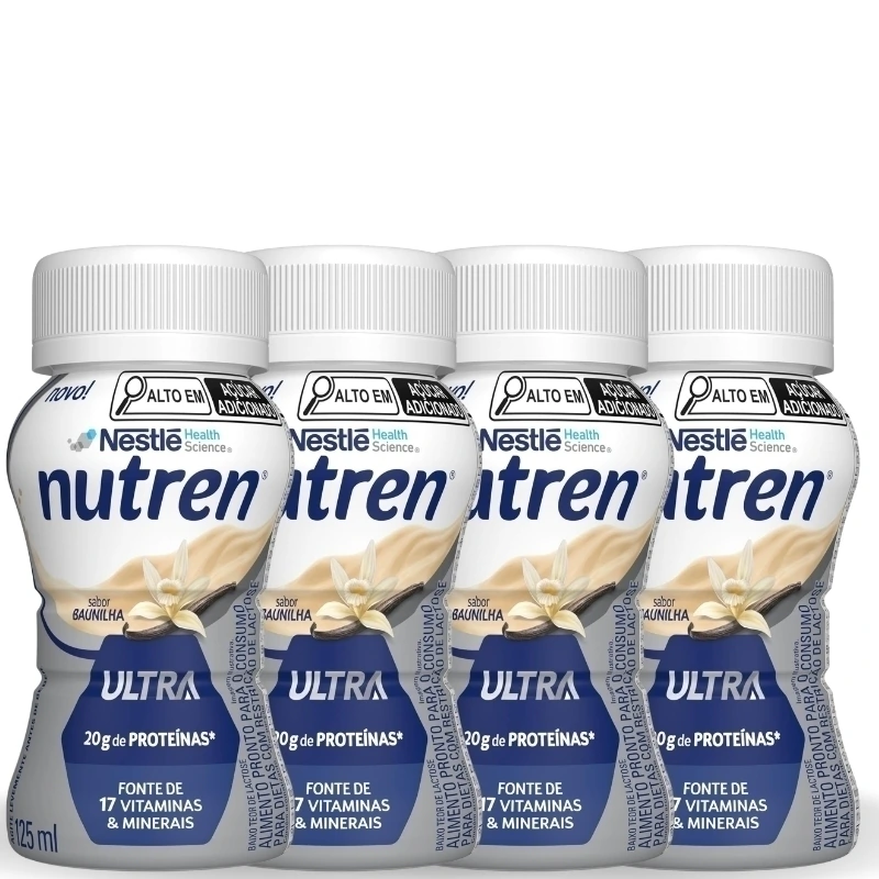 Suplemento Alimentar Nutren Ultra 125Ml 4 Unidades — Nutren | Farmácia Resyla