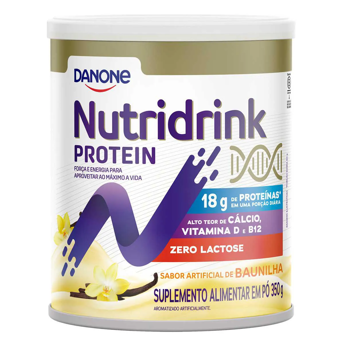 Suplemento Alimentar Nutridrink Protein em Pó Baunilha 350g — Nutridrink | Farmácia Resyla