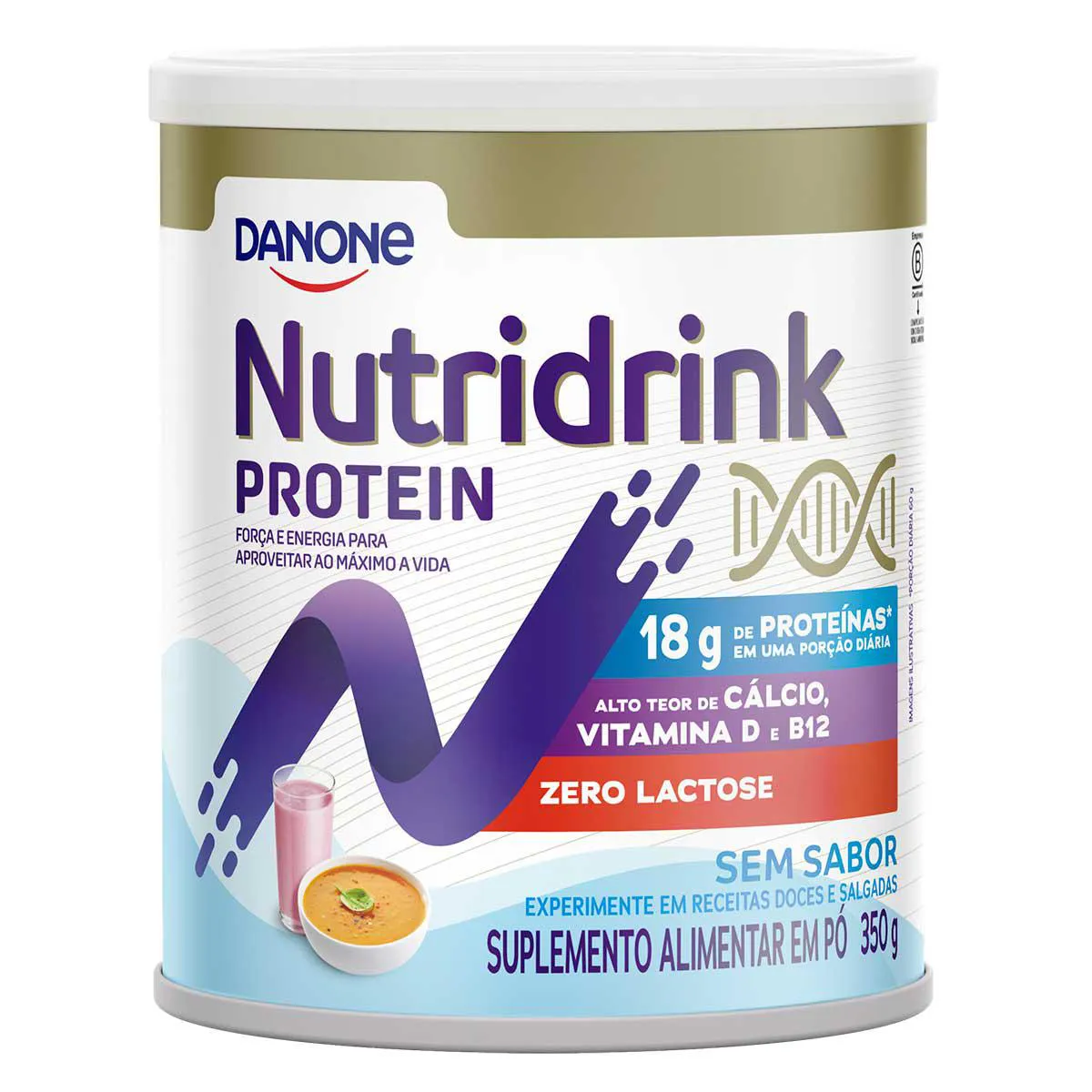 Suplemento Alimentar Nutridrink Protein em Pó Sem Sabor 350g — Nutridrink | Farmácia Resyla