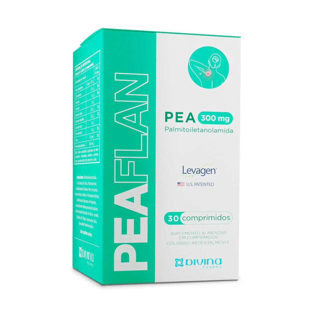 Suplemento Alimentar Peaflan 300mg com 30 Comprimidos — | Farmácia Resyla