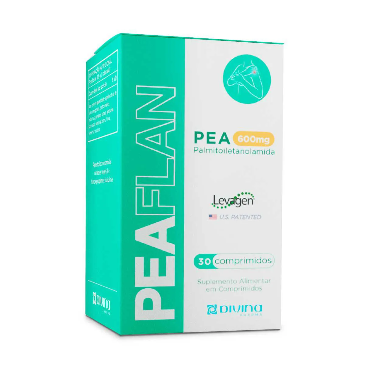 Suplemento Alimentar Peaflan 600mg com 30 Comprimidos — | Farmácia Resyla
